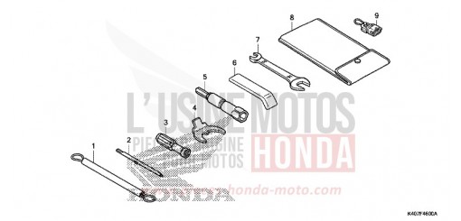 OUTILS NSS125ADF de 2015